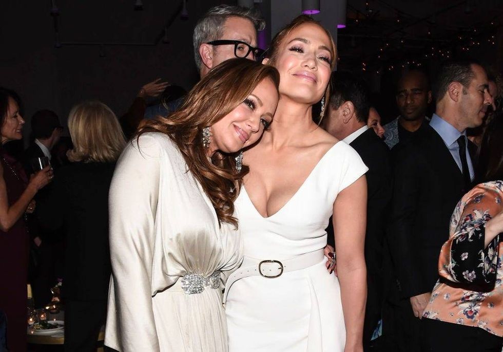 Jennifer Lopez and Leah Remini