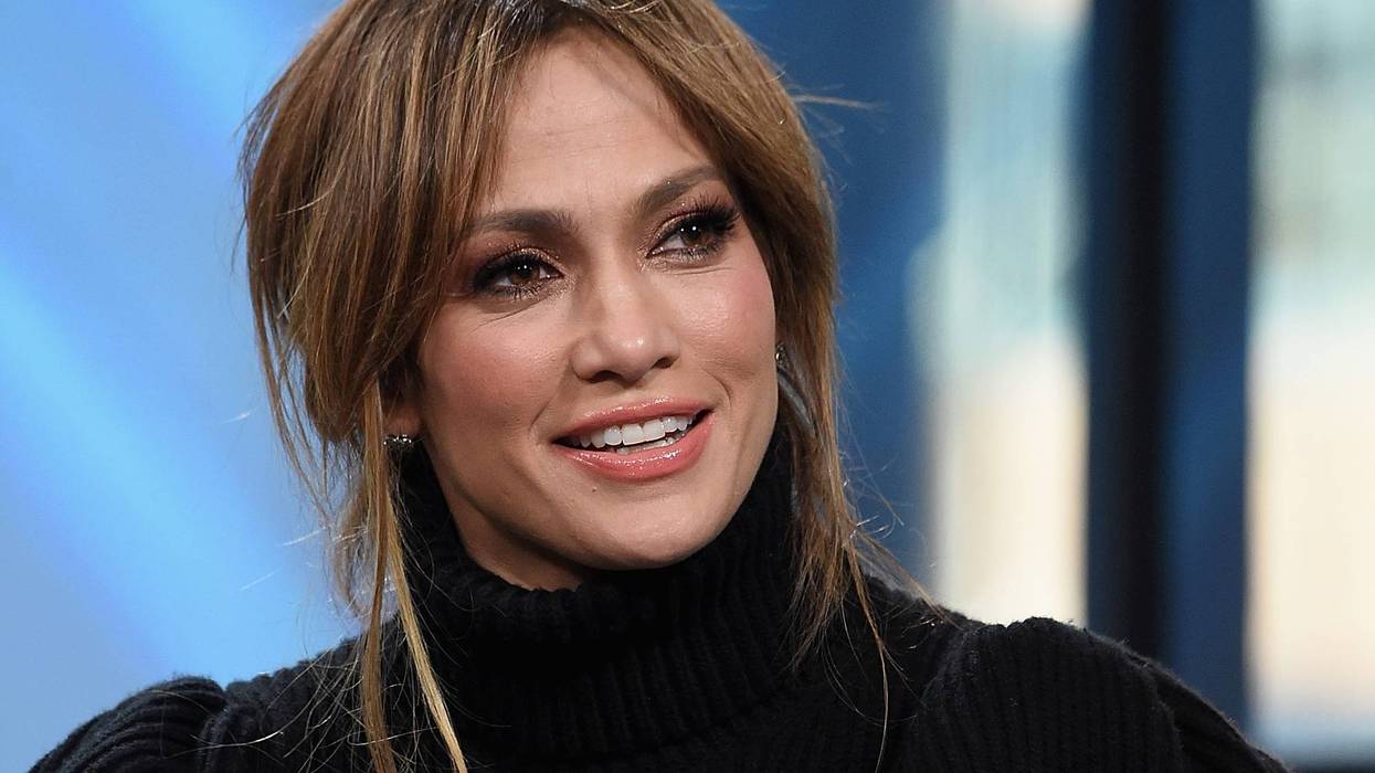 Jennifer Lopez visits the Build Series Presents Jennifer Lopez And Ray Liotta Discussing "Shades Of Blue"