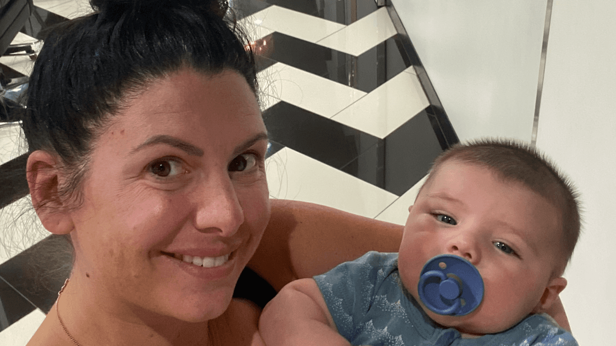 Jennifer Misciagno with 3 month old Maddox
