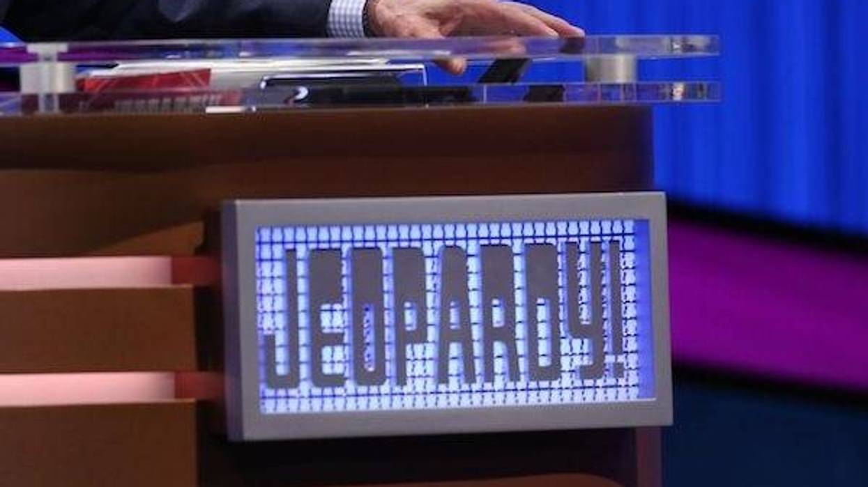 Jeopardy! podium
