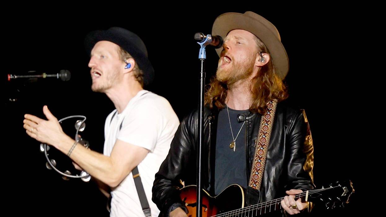 Jeremiah Fraites, Wesley Schultz of The Lumineers