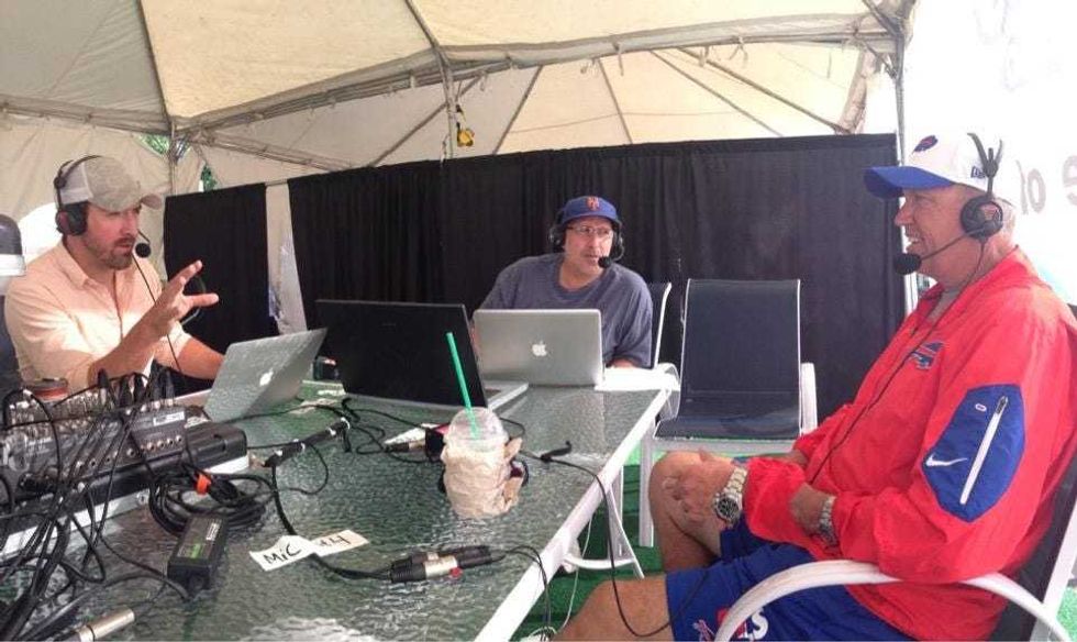 Jeremy White, Howard Simon and Rex Ryan