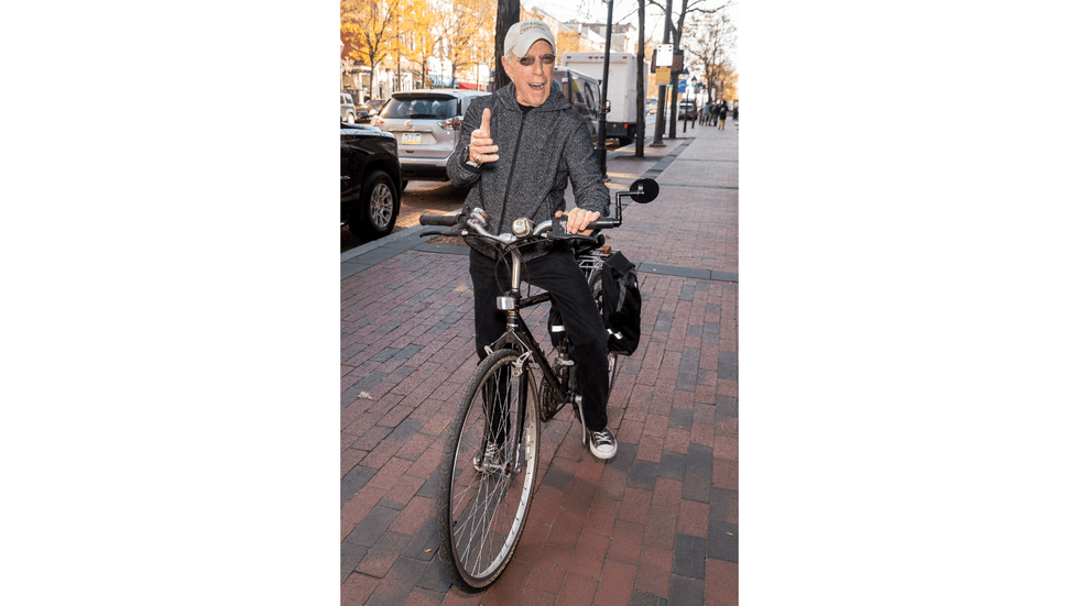 Jerry Blavat is seen outside Fox 29 on Nov. 16, 2016, in Philadelphia, Pennsylvania.