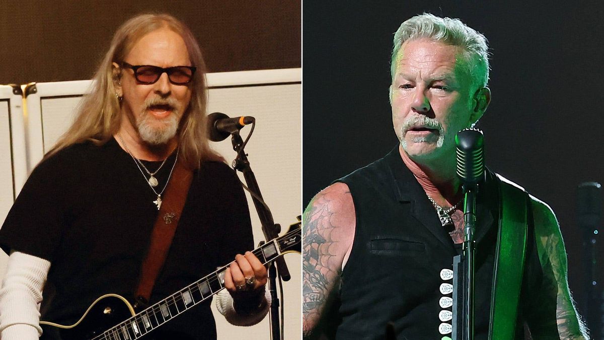 Jerry Cantrell and James Hetfield