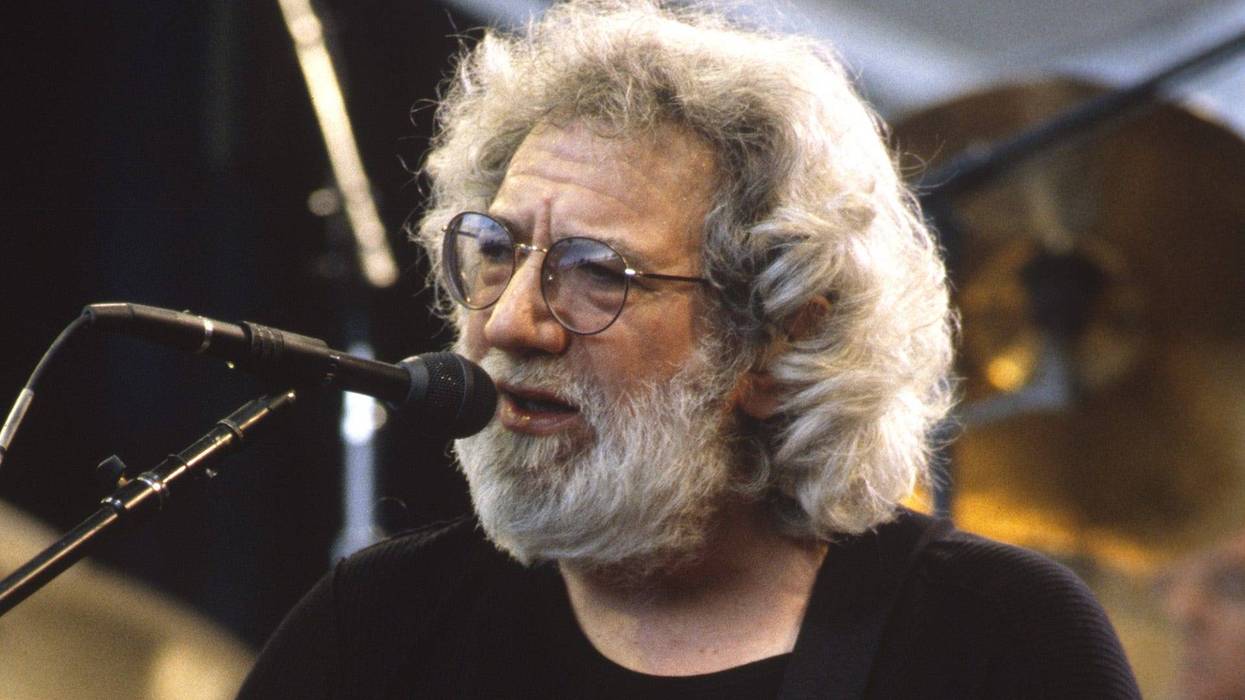 Jerry Garcia of the Grateful Dead