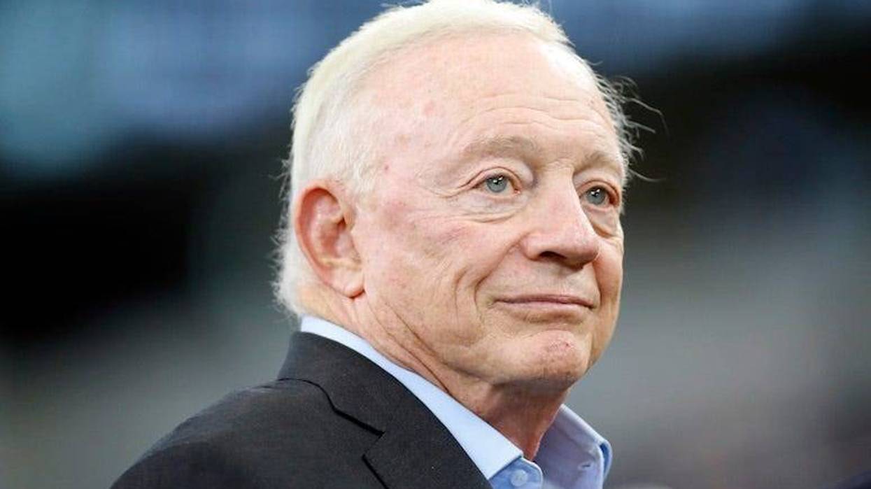 Jerry Jones, Dallas Cowboys, Field, Pregame, AT&T Stadium, Tampa Bay Buccaneers, 2019