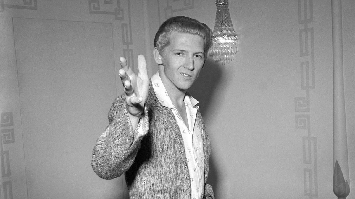 Jerry Lee Lewis, posed, 1962
