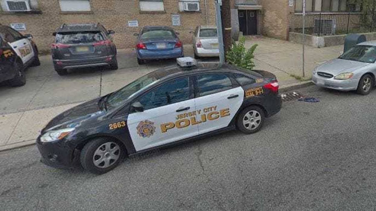Jersey City Police squad car.