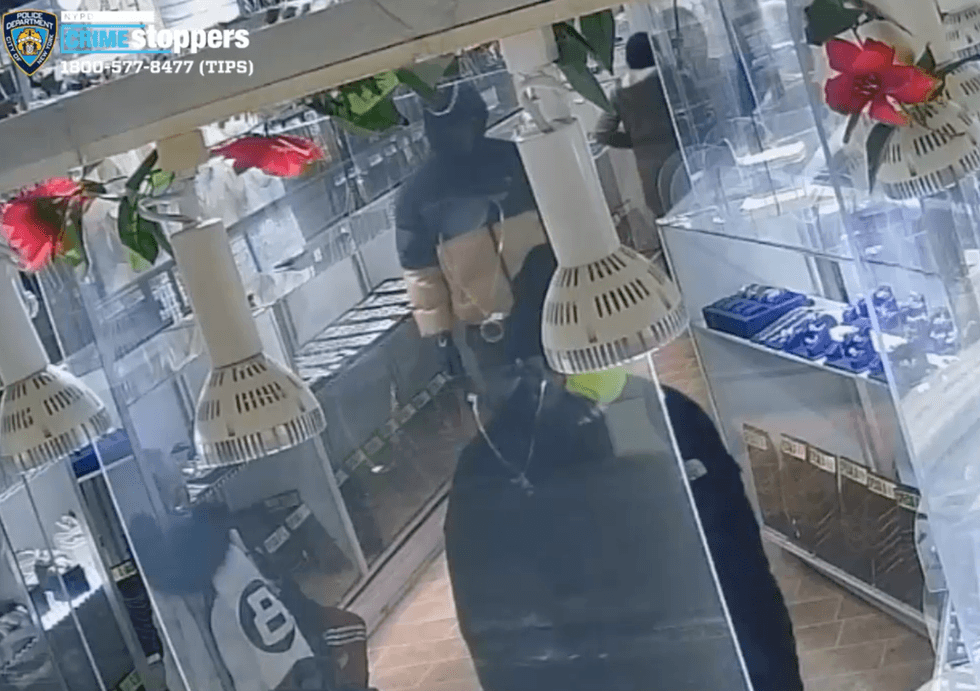 Jewelry heist Bronx