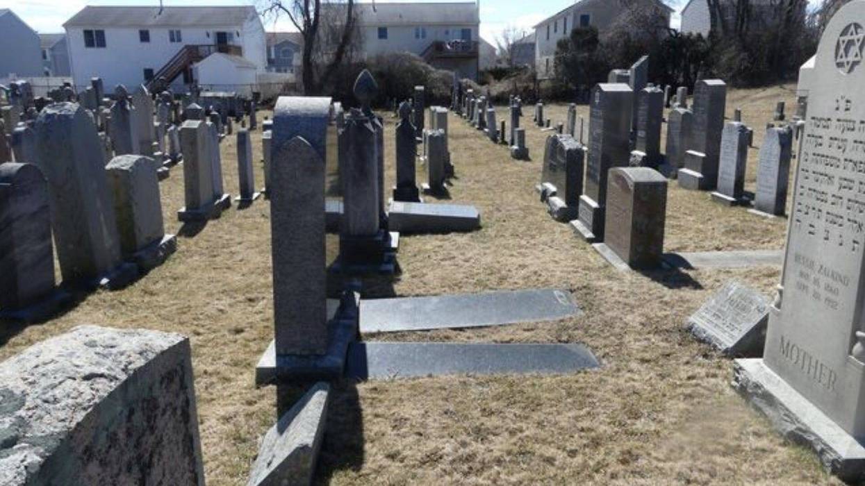 Jewish cemetery vandalized