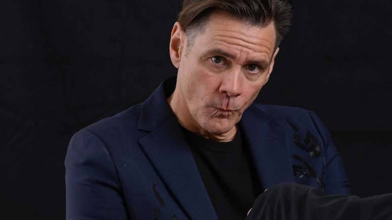 Jim Carrey, Pout, Duck Lips, Portrait, Kidding, 2018