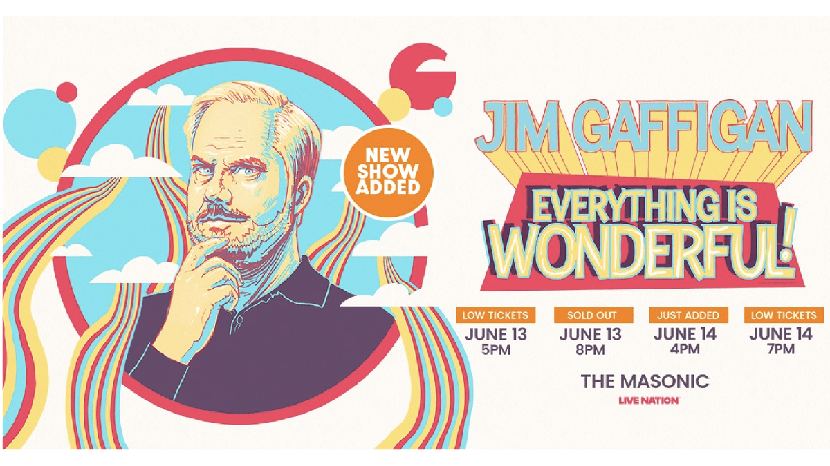 Jim Gaffigan Masonic 2026