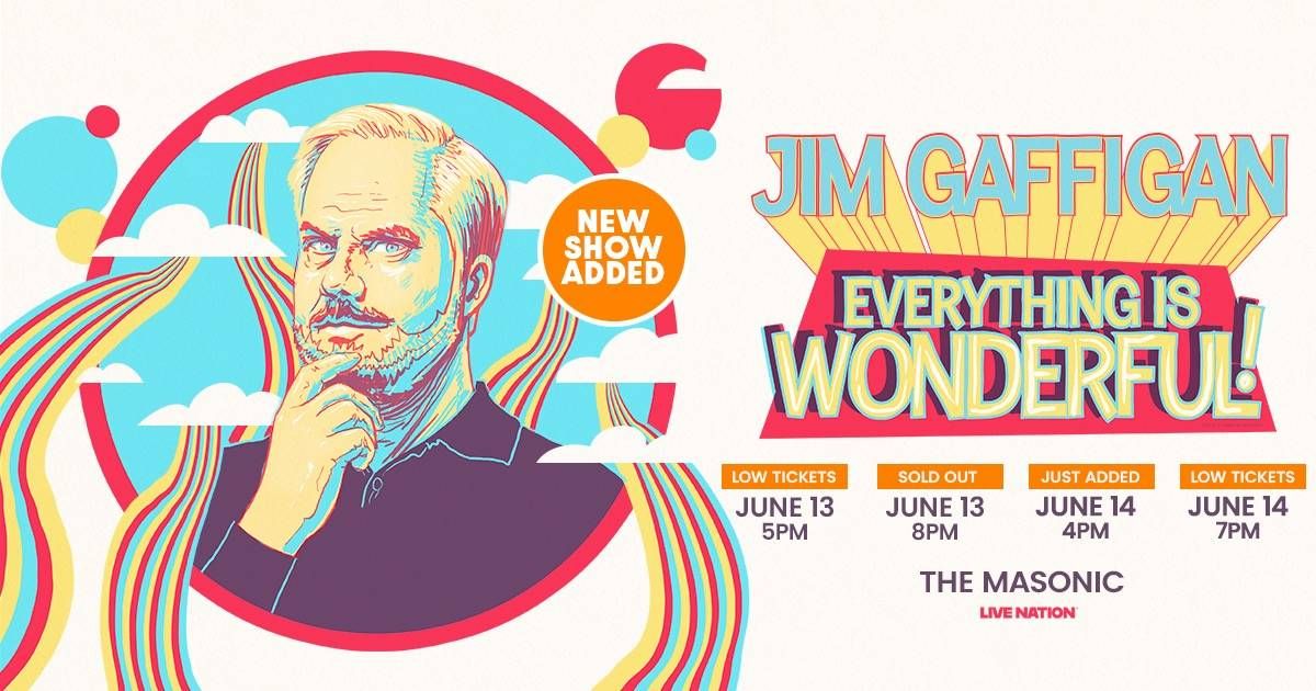 Jim Gaffigan Masonic 4th Show