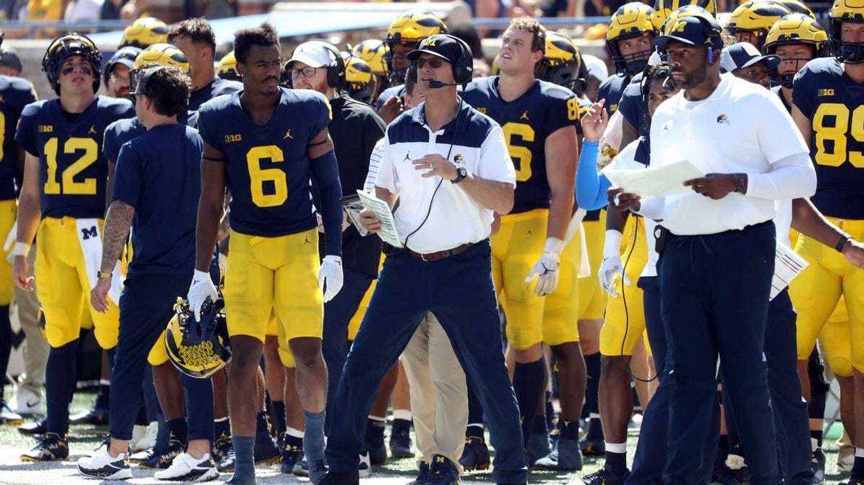 Jim Harbaugh, Sherrone Moore