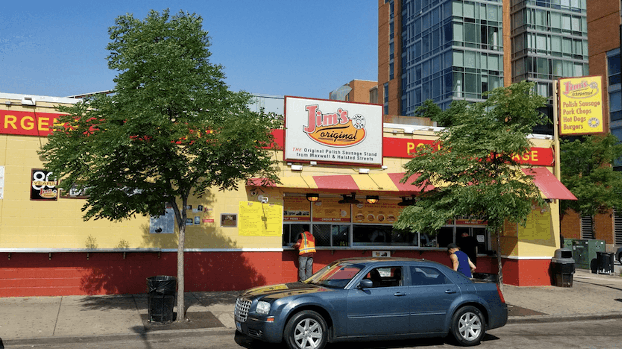 Jim's Original hot dog stand in University Village