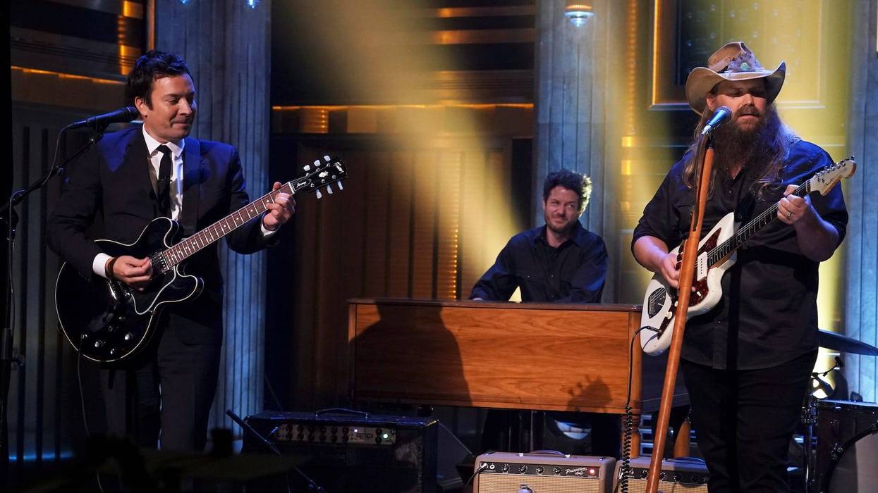 Jimmy Fallon and Chris Stapleton