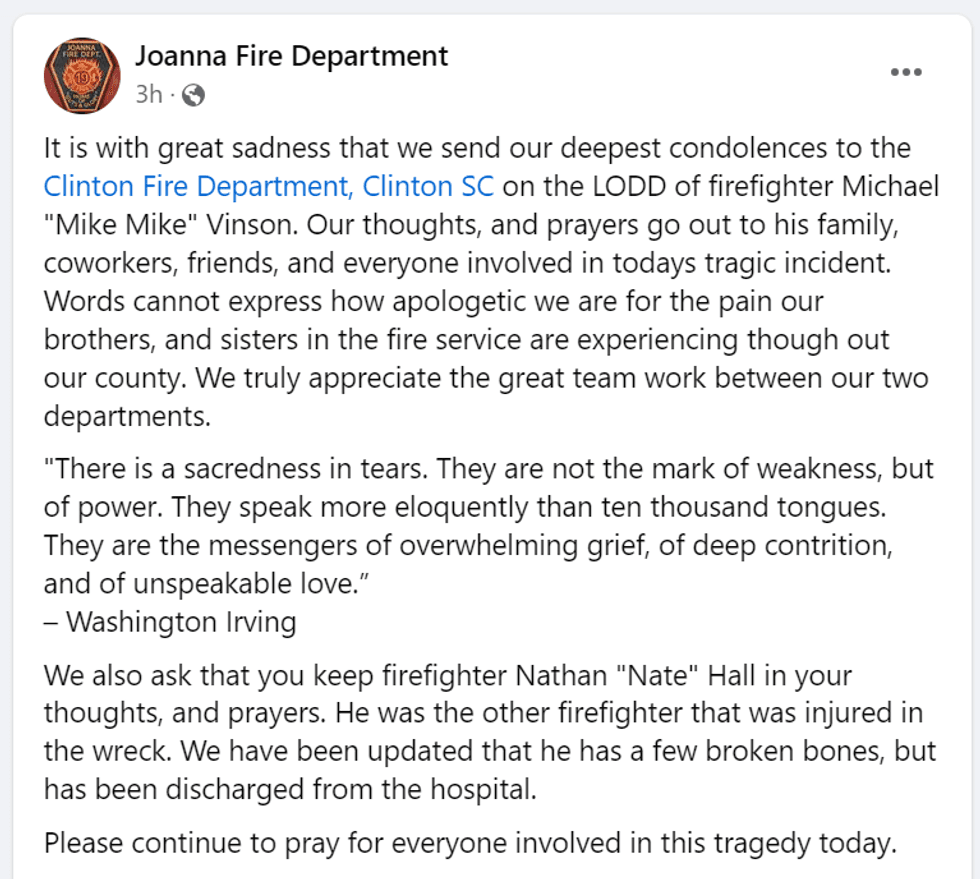 Joanna FD Facebook Page