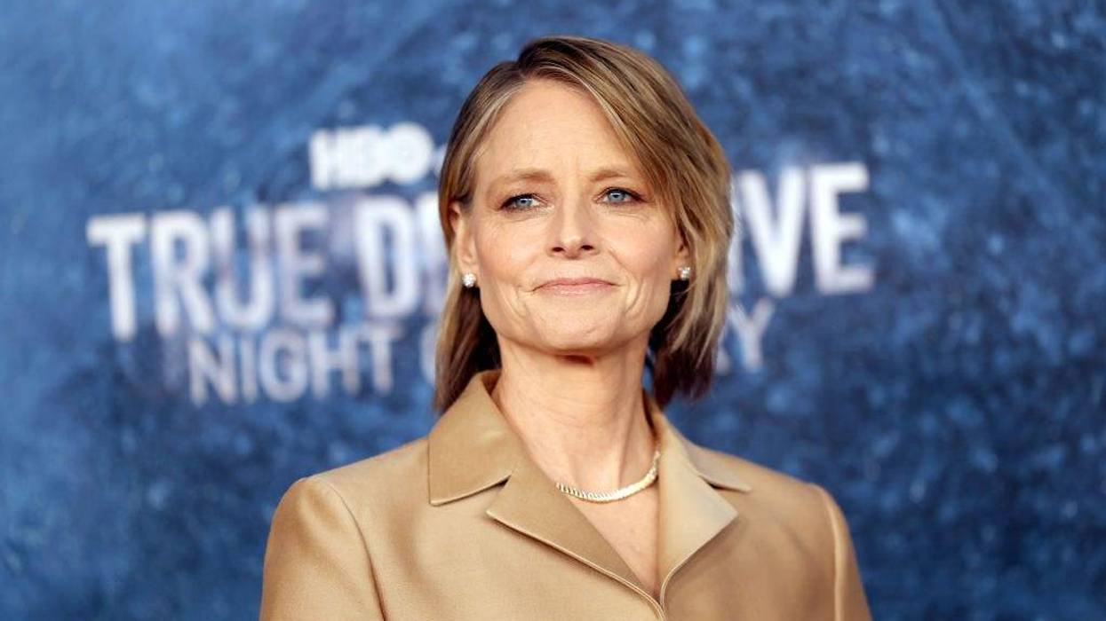 Jodie Foster attends the Los Angeles premiere of Warner Bros.' "True Detective: Night Country" at Paramount Theatre on January 09, 2024 in Los Angeles, California.