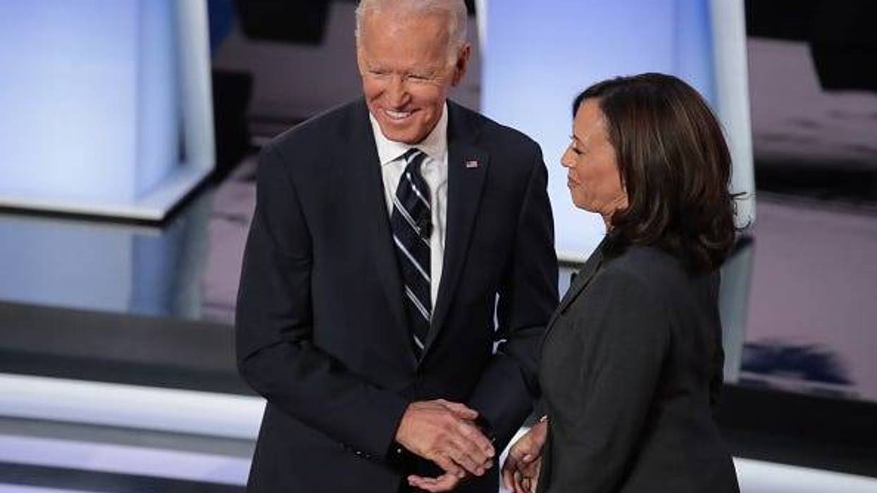 Joe Biden and Kamala Harris