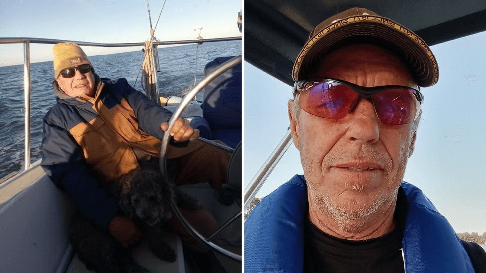 Joe DiTomasso and Kevin Hyde set sail for the Florida Keys from Cape May, New Jersey not long after Thanksgiving.