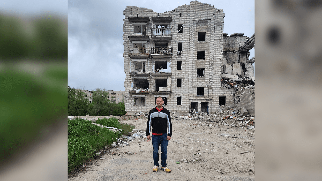 Joe Dubyk, who lives in Bucks County, has returned to Ukraine for the second time to deliver humanitarian aid. He has been designing technically advanced drones for the war effort.