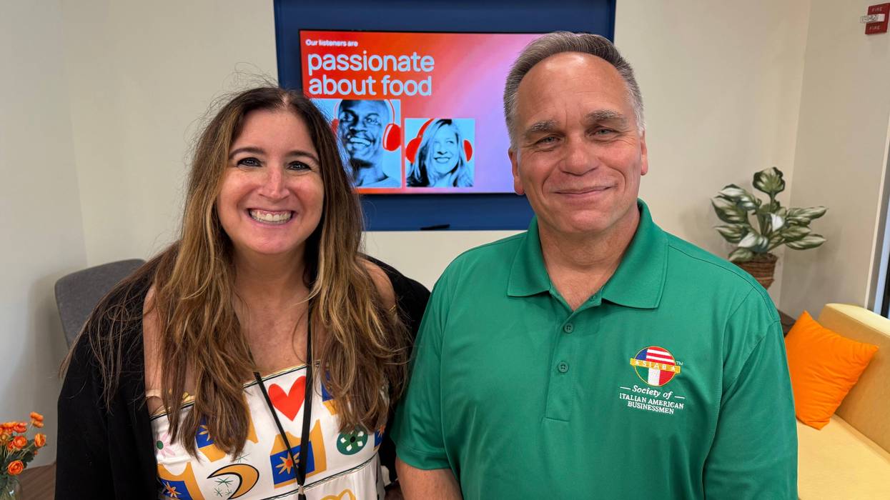 Joe Papa, President, Society of Italian American Businessmen & Maryland Italian Festival Co-Chair with Gina Crash