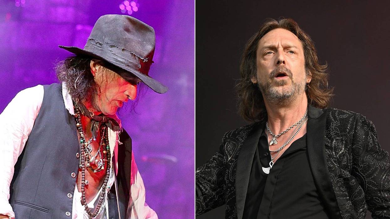 Joe Perry and Chris Robinson