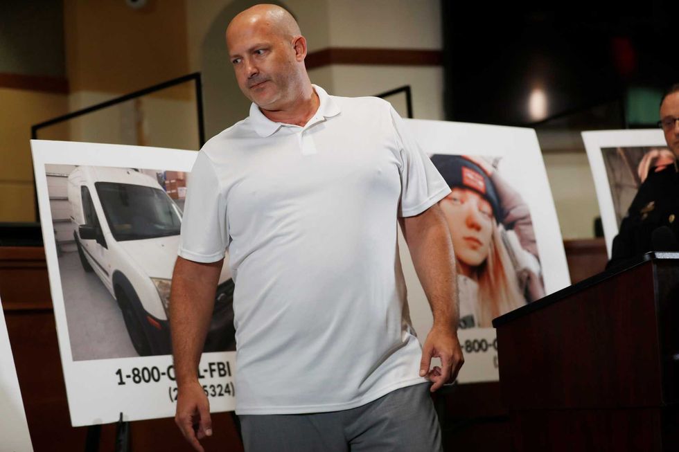 Joe Petito at a Sept. 16 press conference in North Port, Florida