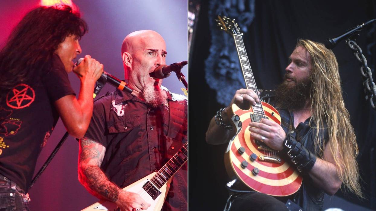 Joey Belladonna, Scott Ian of Anthrax, Zakk Wylde of Black Label Society