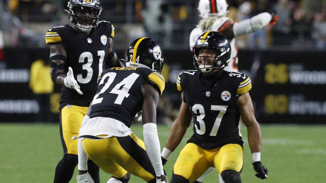 Joey Porter and Elijah Riley