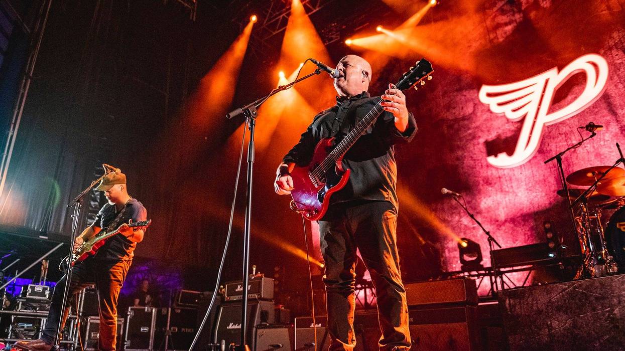 Joey Santiago and Black Francis of Pixies