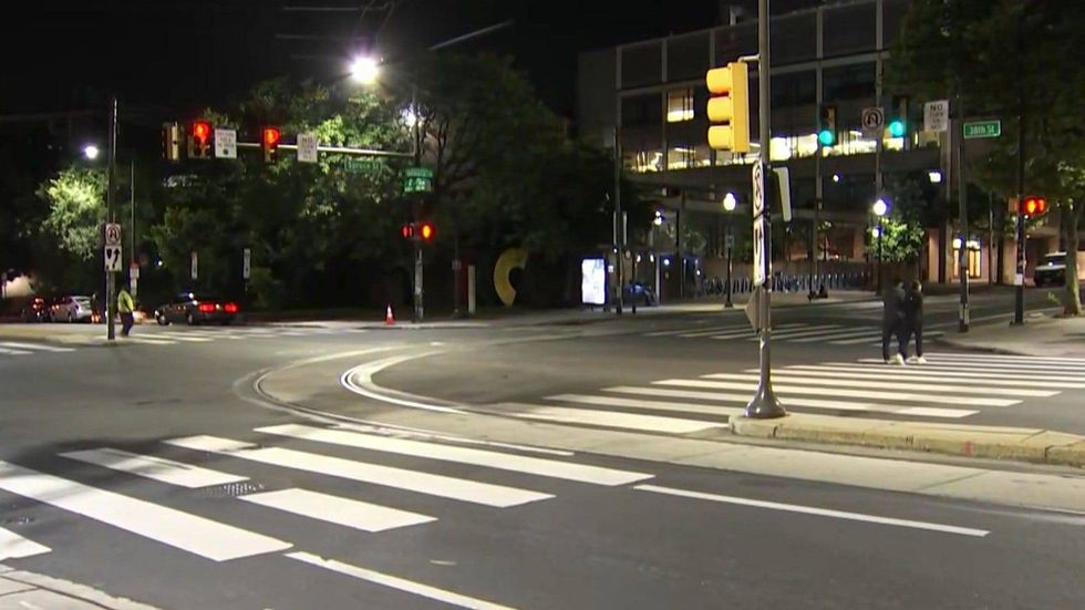 John Albert Laylo and his mother were in an Uber, stopped at a red light on 38th Street, near Spruce Street, when someone in a black car behind them fired into their car, police said.