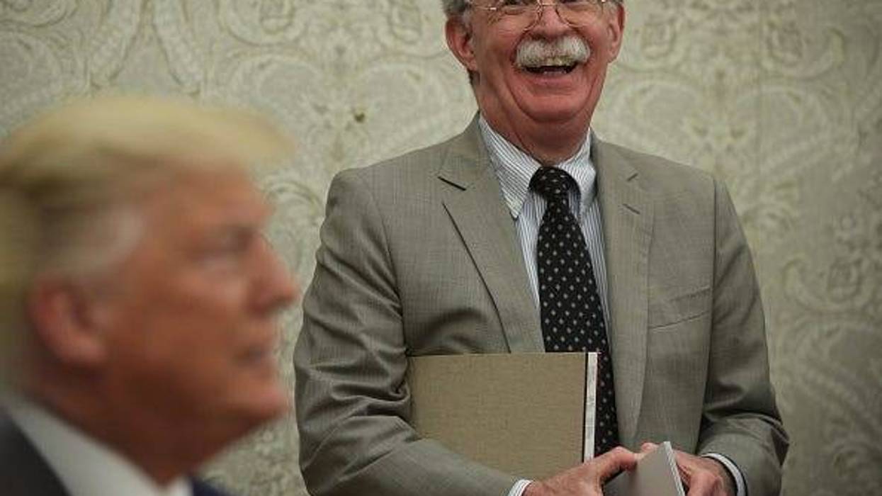 John Bolton talks to WCCO