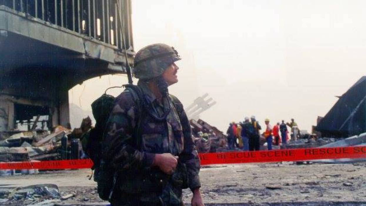 John Byrnes at Ground Zero