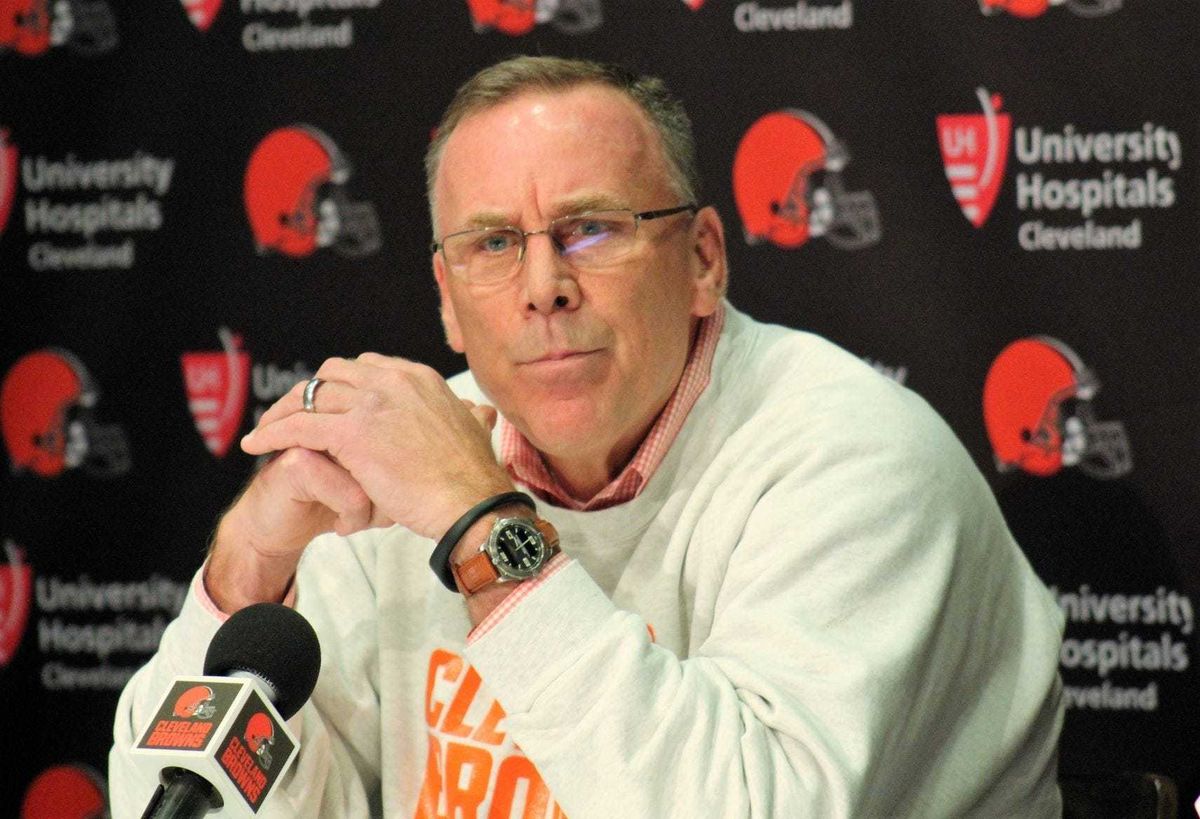 John Dorsey Cleveland Browns fire Hue Jackson