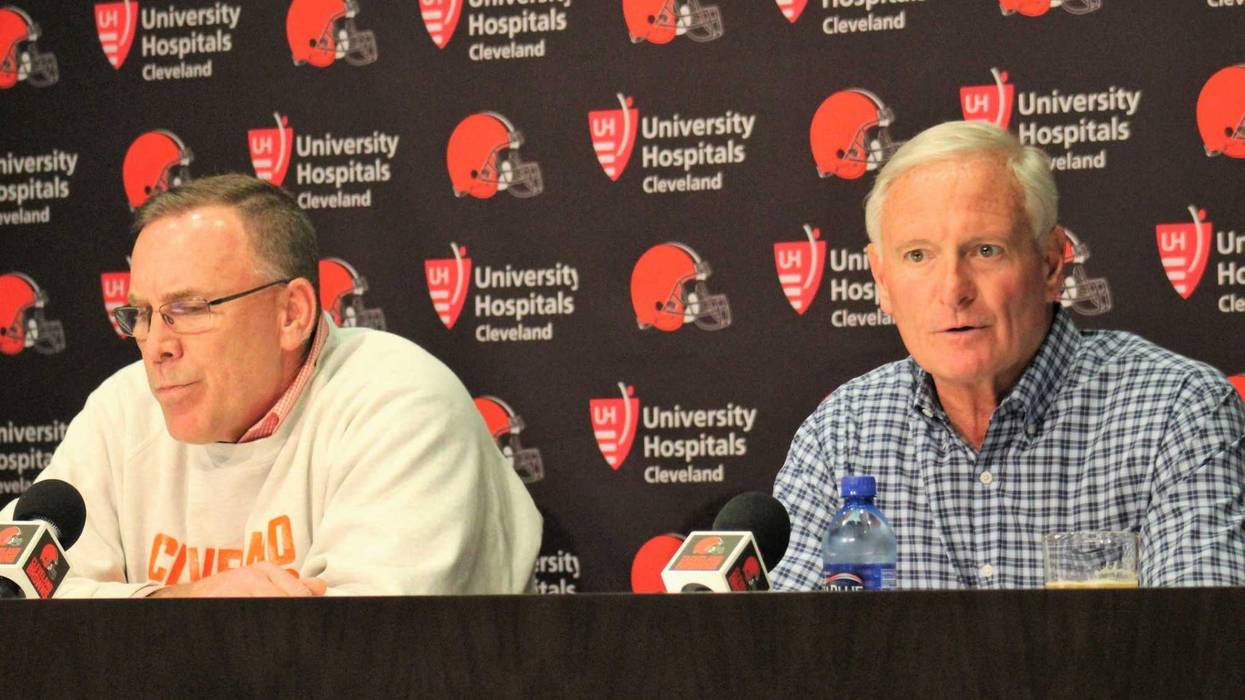 John Dorsey Jimmy Haslam Cleveland Browns fire Hue Jackson