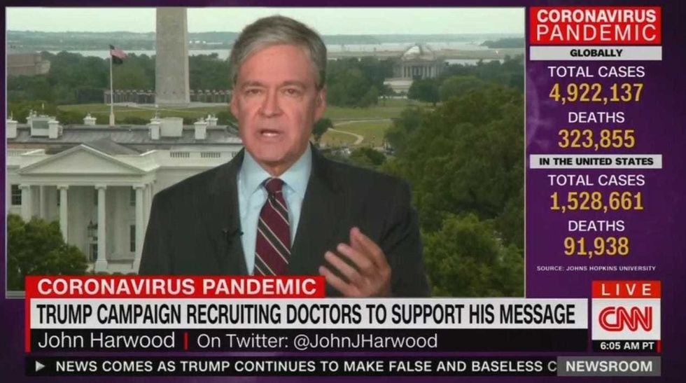 CNN Outraged That Doctors Agree With President Trump