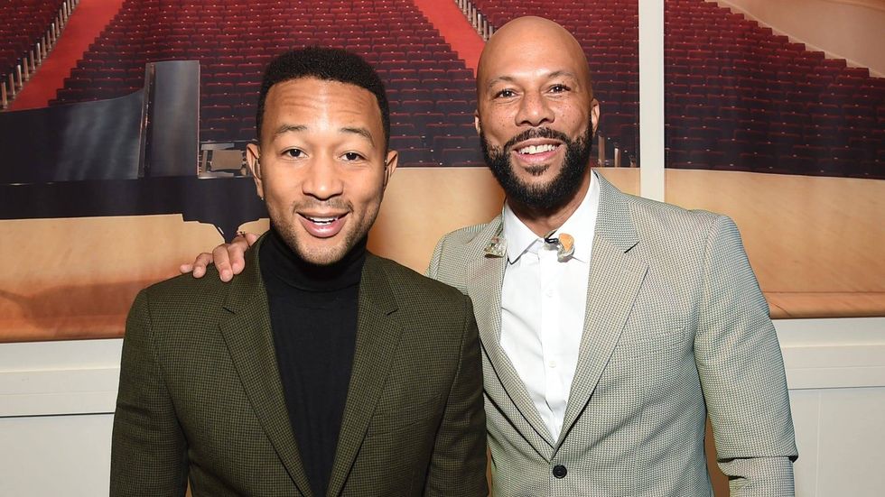 Common and John Legend link up to talk about how they are bonded forever through activism