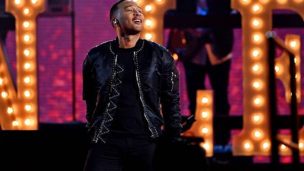 John Legend, Smiling, Halftime, NBA All Star Game, 2017