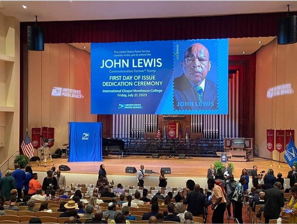 John Lewis, Civil Rights, stamp