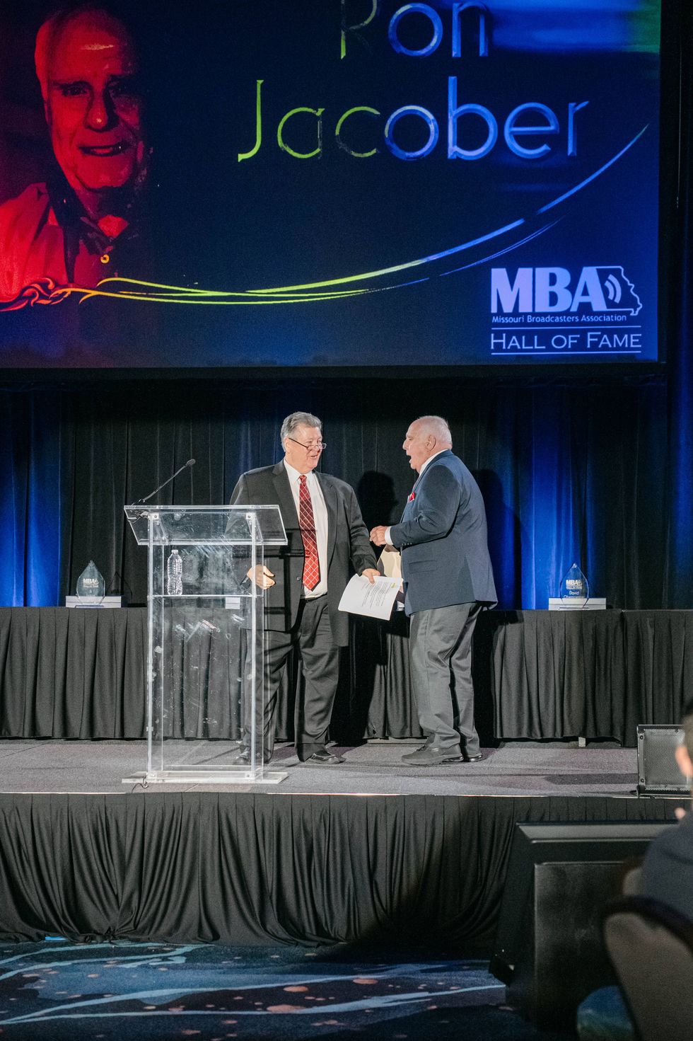 John Rooney and Ron Jacober