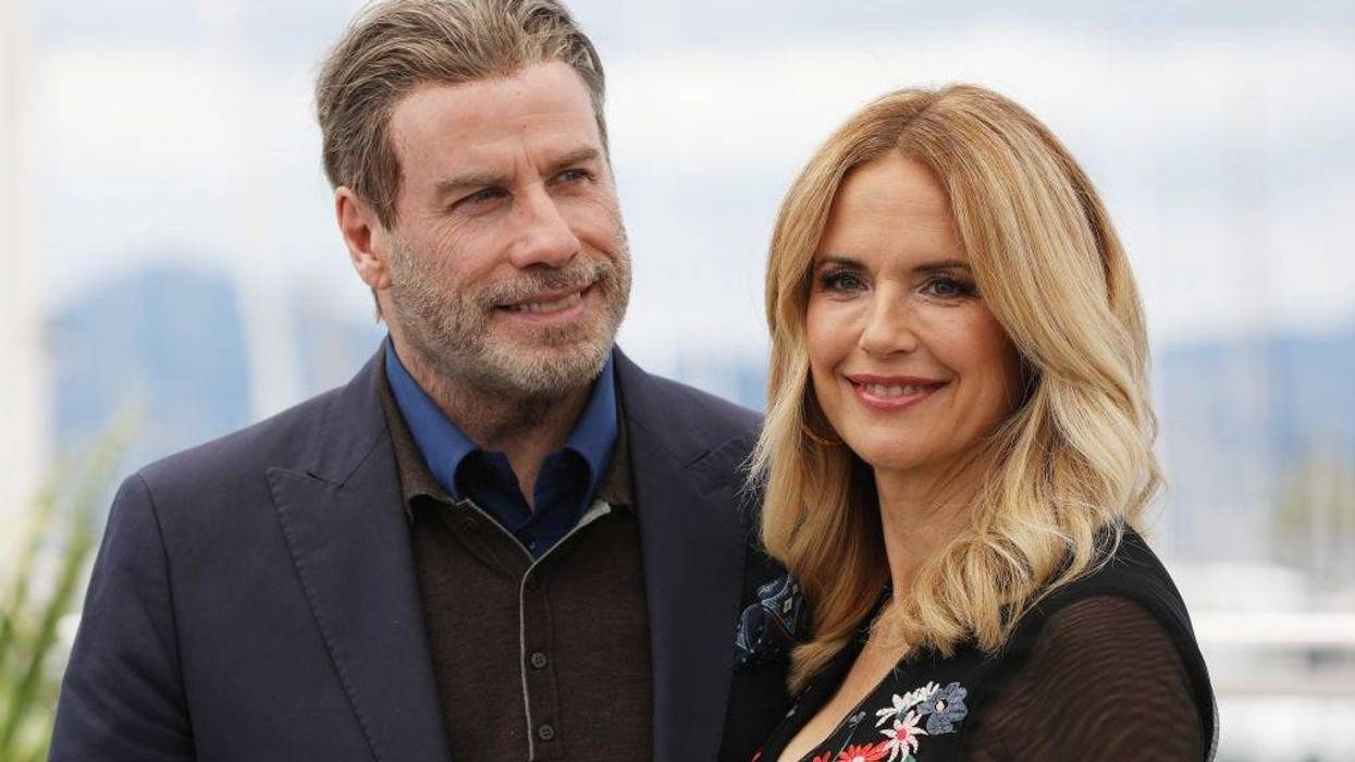 John Travolta and Kelly Preston