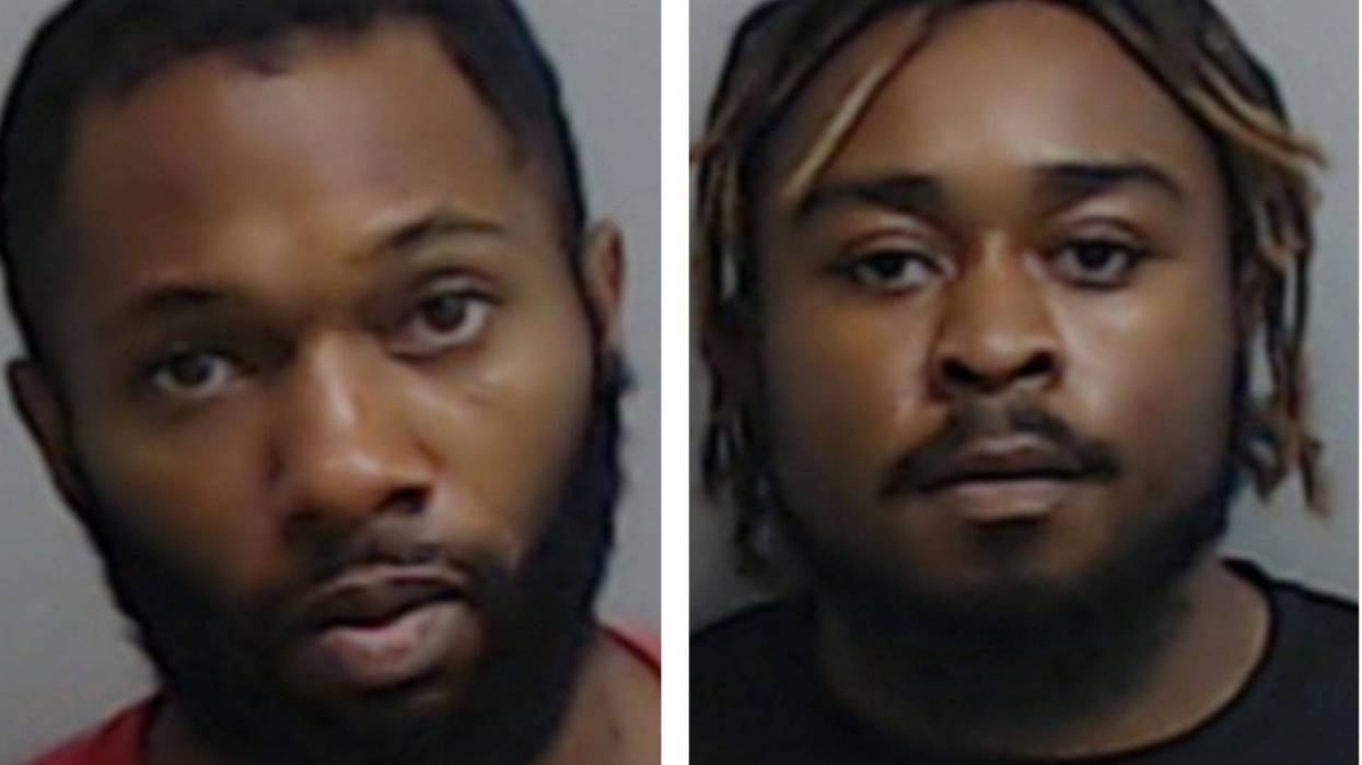 John Wesley Wade and Chisom Kingston. are charged with 1st Degree Arson for the fire at the Wendy's in Atlanta