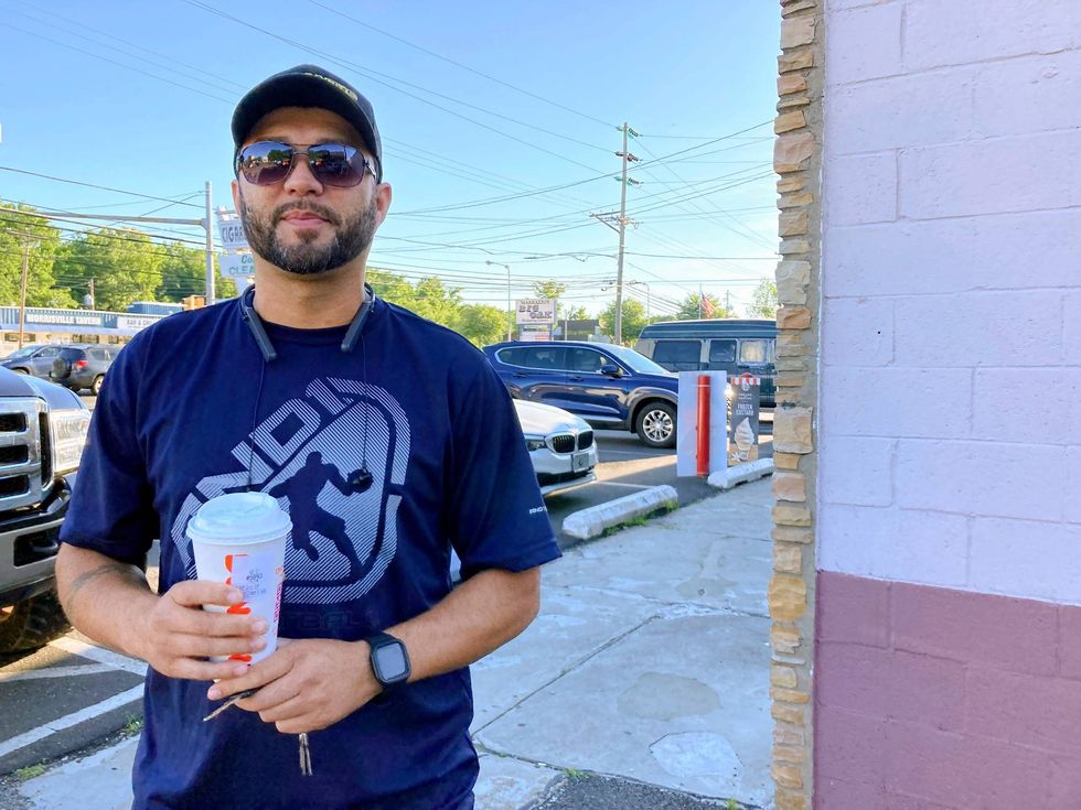 Johnny Martinez, 42, a truck driver in Bucks County