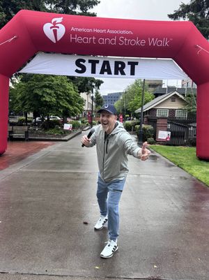 Join Danny Dwyer at the American Heart Association’s Heart and Stroke Walk!