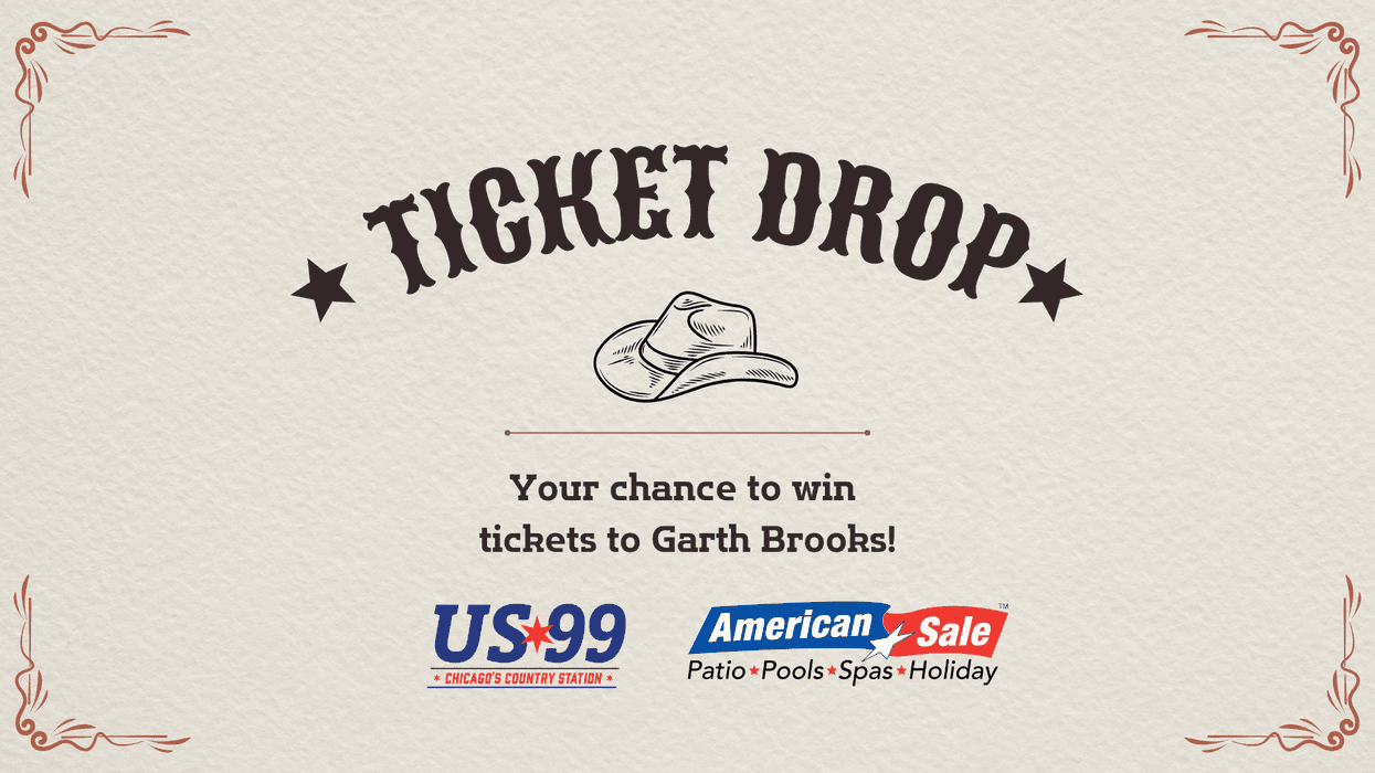 Join Melissa & Austin at American Sale in Orland Park for your chance to win tickets to Garth Brooks