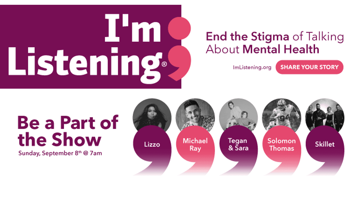 Join us for a special commercial-free broadcast of 'I'm Listening' on Sunday September 8 at 7 AM