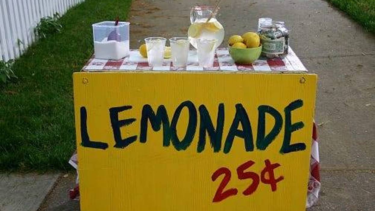Joke Stand, Lemonade Stand, Laughter, Good Vibes. Quarantine