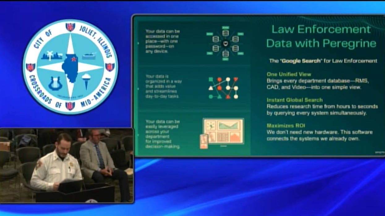 Joliet City Council meeting