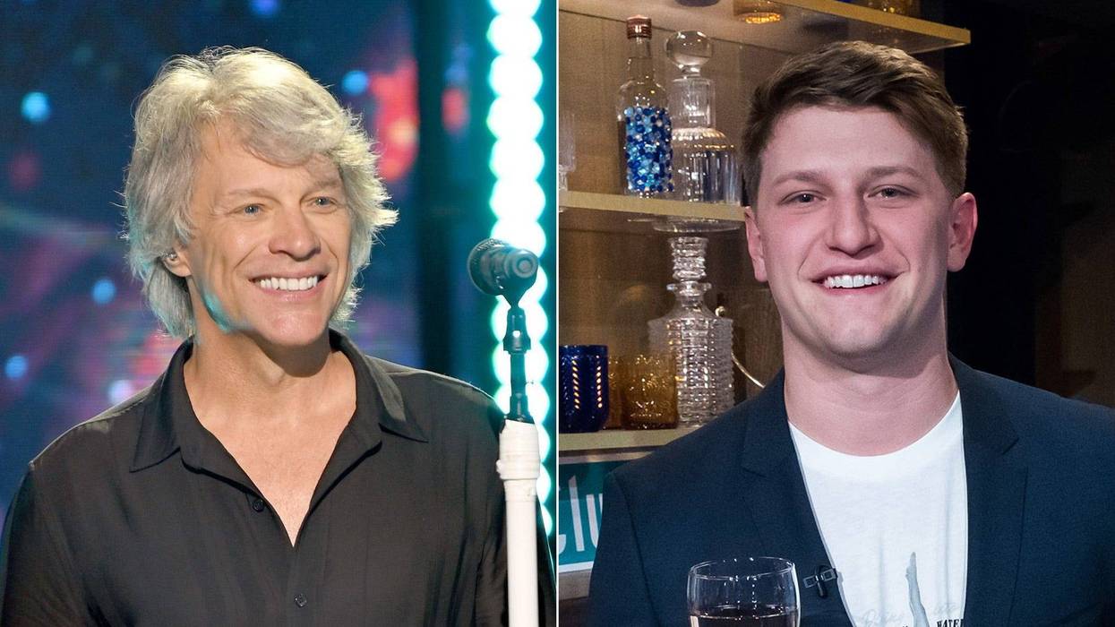 Jon Bon Jovi and Jesse Bongiovi